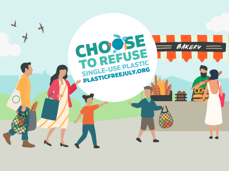 Choose to Refuse – Plastic Free July Challenge 2019