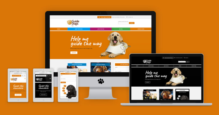 Guide Dogs WA Website