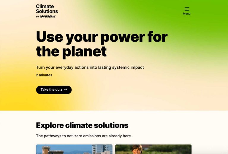 Climate Solutions by Greenpeace