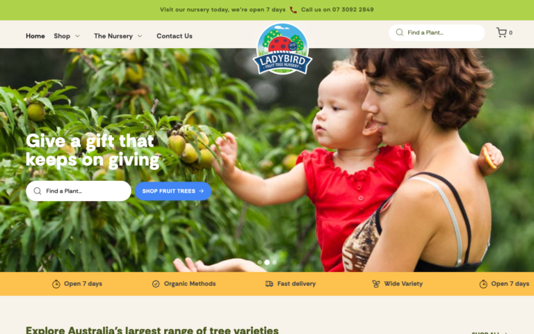 Ladybird Fruit Tree Nursery